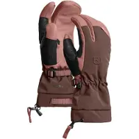 Ortovox Merino Freeride 3 Finger Damen Skihandschuhe-Pink-Rosa-XS