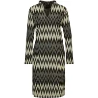 MADELEINE Sommerkleid "Kleid Elegantes Kleid mit Zick-Zack-Muster" Modisches Missoni Druck