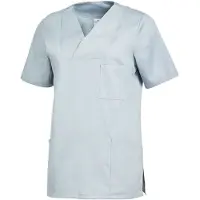 Leiber Damenkasack, kurzarm, leicht tailliert, silbergrau 08/2732/29-XL , Größe: XL