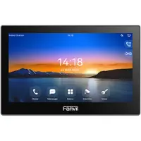 Fanvil I504W, 17,8 cm (7"), LCD, 1024 x 600 Pixel, 2 W, Schwarz, Schnelles Ethernet