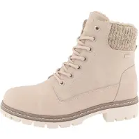 Tom Tailor 4290830008_37, Stiefel, Weiblich, Erwachsener, Cremefarben, Reißverschluss, 3,8 cm
