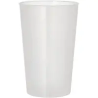Starpak 12 Mehrweg-Trinkbecher PP 0,5 l Ø 9,2 cm · 13,9 cm transluzent extra stabil