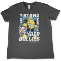 Transformers Shirt "Take A Stand Against Cyber Bullies Kids Tee" in Grau | Gr.: 4