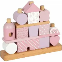 Small Foot Design Stapelhaus rosa 1 St