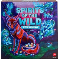 Mattel Games Spirits of the Wild: Awakening, entspannendes, leichtes Strategiebrettspiel in kunstvoller Gestaltung für 2 Spieler, Kartenspiel, Familie, 10 Jahr(e)