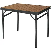 Eurotrail Campingtisch Charelle 75 X 55 Cm Bambus Braun/Schwarz