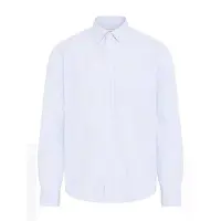Casual Friday Langarmhemd "Langarmhemd CFBjörn", Herren, Gr. M, N-Gr, weiß (snow weiß), Obermaterial: 100% Baumwolle CO., Hemden Langarmhemd
