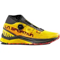 La Sportiva Jackal II Boa, Mountain Running, Man, Shoes, Low Cut, Y00K00 Yellow/Black, 43.5 -