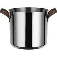 Alessi PU100/24, 8,5 l, Edelstahl, Edelstahl, Induktion, Braun, Edelstahl