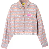 Oxbow - Kurzes Flanellhemd &ndash; Damen / Frauen &ndash; Curb Flannel Short Shirt - Curb Flannel Short Shirt Cinnamon für Damen - Größe M - Braun