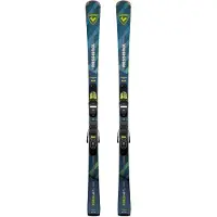 Rossignol - Ski Set inkl. Bdg. - Pack / Paket / Set Skier für die Piste - Forza 40' CA + Xpress 11 GW B83 2026 aus Holz - Größe 179 cm - Blau