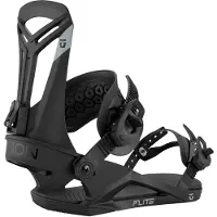 Union - Freestyle-Snowboardbindungen &ndash; Herren &ndash; Flite - Flite Black für Herren aus Wolle - Größe 43,5-46 - schwarz