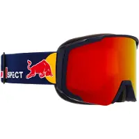 Red Bull Spect Eyewear - Skibrille - Jibb Blue - Orange With Red Mirror - Navy blau