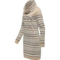 Ragwear Sweatkleid "Chlloe Jacquard YOUMODO" Ohne Taschen stylisches Langarmkleid mit verspieltem Print