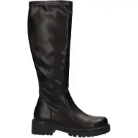 La strada Langschaftstiefel Schwarz