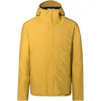Vaude Bike Regenjacke "MENS CYCLIST WARM RAIN JACKET II" mit Kapuze sportlicher Stil, regular fit, wasserdicht, atmungsaktiv