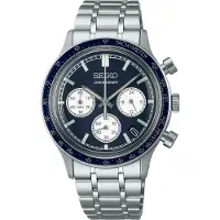 Seiko Conceptual Sport Chronograph Herrenuhr silber blau SSB477P1