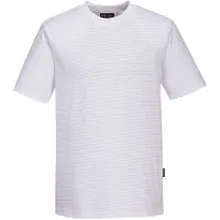 Portwest ESD T-Shirt Antistatik AS20" - Weiss L"