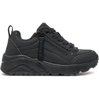 SKECHERS Uni Kinder UNO Lite Easy Zip Sneaker, Schwarz, 33.5 EU