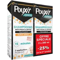 Pouxit Shampoo Gegen Läuse & Nissen 2 x Sonderangebot 13,5x4,5x15,8 cm