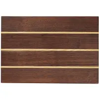 Ferm Living Schneidebrett Stribe Fine Walnut / Ash