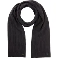 Camel active Strickschal aus reiner Lammwolle in Schwarz | Gr.: onesize
