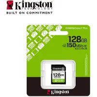 Kingston Technology 128GB SDXC Canvas Select Plus Gen3 150MB/s C10 UHS-I U1 V10, 128 GB, SD, Klasse 10, UHS-I, 150 MB/s, Class 1 (U1)
