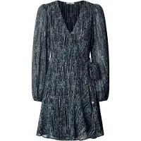 Pepe Jeans für Damen. PL9537721 Maisa Kleid blau (XS), Lässig, Viskose, Langarm