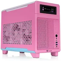 Thermaltake TR100, Mini Tower, PC, Pink, Mini-ITX, SPCC, Stahl, 6,8 cm