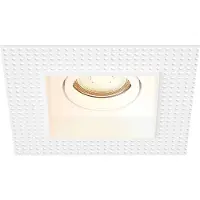 LEDVION LED Einbaustrahler Weiss GU10 Fassung 3W Warmweiss dimmbar