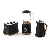 Witt Premium Element Breakfast Set, black