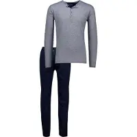 Schiesser Pyjama 159630 Herren Blue-Größe 54