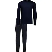 Schiesser Pyjama 159633 Ebony Herren Blue-XL