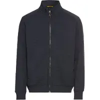 Camel active Sweatjacke Herren Baumwolle blau strukturiert, XL 781771-0001-09970