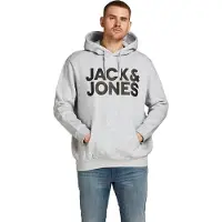 Jack & jones Large Size Corp Logo Kapuzenpullover