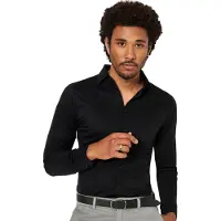 Desoto Langarmhemd "Jerseyhemd Casual Kent"
