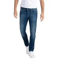 MAC Jeans blau einfarbig Denim Arne Pipe 5-Pocket