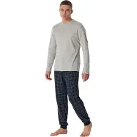 Schiesser Pyjama in Dunkelblau/ Grau | Gr.: 62