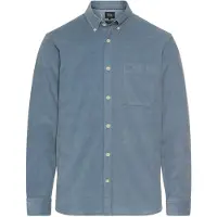 Camel active Cordhemd Herren Regular Fit Baumwolle blau, M 781752-0001-09920