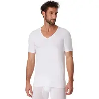 Schiesser Herren T-Shirt 2er Pack - Serie "95/5", V-Ausschnitt, S-4XL