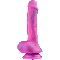 Hismith Premium Dildo KlicLok Klein 15-20 CM Lila
