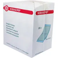 NOBAMED Noba Saugkompressen unsteril 25 Stück 10 x 15 cm St