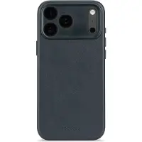 Decoded Apple iPhone 17 Pro Hülle - Echtes Leder - - Backcover/Hard Case - Dunkelblau