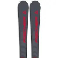 Fischer Herren Racing Ski RC FIRE SLR PRO + RS 9 SLR