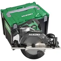 HiKOKI Akku-Handkreissäge 36 V Brushless, Ø 165 mm, Schnitttiefe 66 mm, incl. Führungsschlitten, Koffer