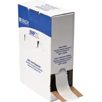 Brady BM-33-427, Vinyl, selbstlaminierend, Weiss/Transparent, matt, 38.10 x 25.40(101.60) mm, für K