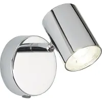 Licht-Erlebnisse Deckenspot Metall LED verstellbar Chrom warmweißes Licht 3000 K 359 lm Spot Lampe Wand