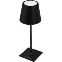Esperanza eld119k Lampe de Schreibtischlampe led schwarz