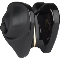 Mystim Heart's Desire eStim layon vibrator black 1 St