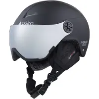 Cairn - Skihelm / Snowboardhelm mit Visier &ndash; Kinder &ndash; Android Visor J - Android Visor J Mat Black - Kindergröße 46-48 cm - schwarz